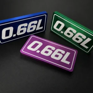 0.66L Kei Truck & Van Billet Aluminum Badge